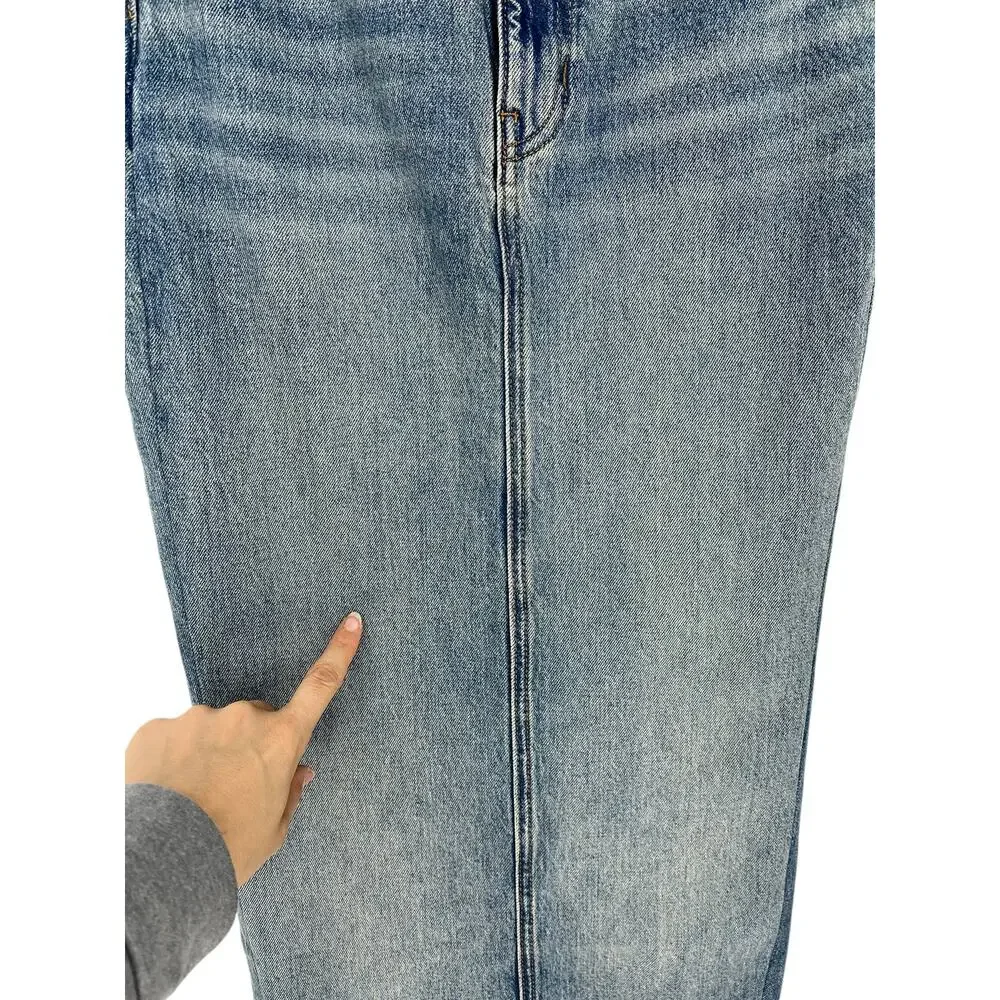 Reformation Blue Daria‎ Denim Maxi Skirt in Merritt
